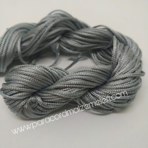 Paracord 1 mm GRİ renk ip