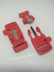 paracord ateş başlatıcı klips