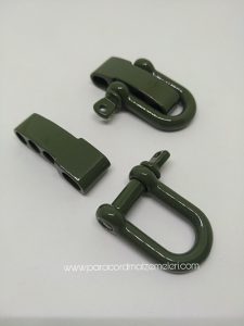 paracord bileklik ayarlanabilir klips