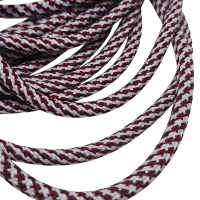 5 mm Paracord ip Bordo Beyaz Renk 