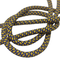 5 mm Paracord ip Kristal Desen Sarı Lacivert Renk