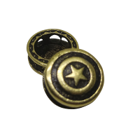 Paracord Aksesuar Yıldız Kalkan Bronz Renk 