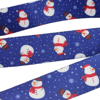 20 mm Recycled Baskılı Kolon Kardan Adam Desen Model 1