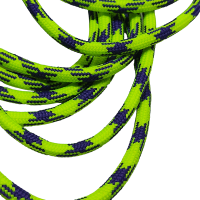 5 mm Paracord ip Neon Sarı Mor Çapraz Renk