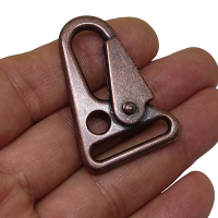 Paracord Bileklik Aksesuar Tüfek Kanca Klips Bakır Renk 