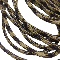 4 mm Paracord İp Kahve Bej Çapraz Renk  