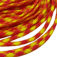 4 mm Paracord İp Taraftar  Sarı Kımızı  Renk  