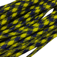 4 mm Paracord İp Taraftar  Sarı Lacivert  Renk  