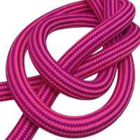 Paracord İp 9 mm Nokta Desen Fuşya Mor Renk