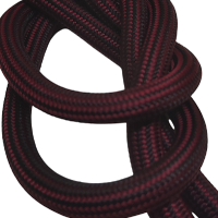 Paracord İp 9 mm Nokta Desen Bordo Renk 