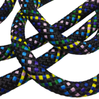 Paracord İp 10 mm Siyah Ebruli Renk Model A