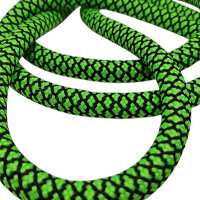 Paracord İp 10 mm Kristal Desen Neon Yeşil 