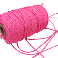 1,5 mm Paracord Bileklik İpi Neon Pembe