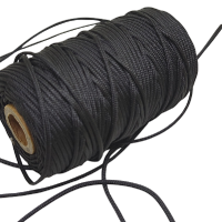 1,5 mm Paracord Bileklik İpi Siyah 