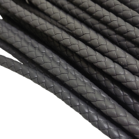 7 mm Suni Deri Tüp Örgü Gri Renk