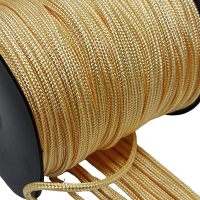 2 mm Paracord İp Krem Renk 45 Metre Makara Sargı