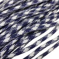 4 mm Paracord İp Beyaz Lacivert Renk  