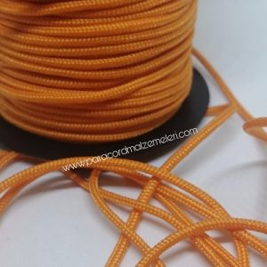 2 mm Paracord İp Turuncu Renk 45 Metre Makara Sargı - Görsel 1