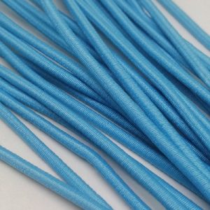 Lastik İplik 3 mm Açık Mavi Renk - Görsel 1