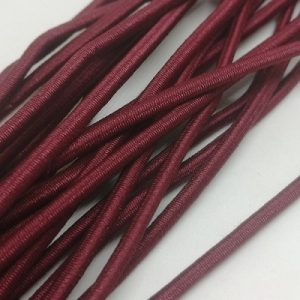 Lastik İplik 3 mm Bordo Renk - Görsel 2