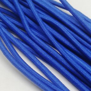 Lastik İplik 3 mm Koyu Mavi Renk - Görsel 1