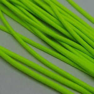 Lastik İplik 3 mm Neon Sarı Renk - Görsel 1