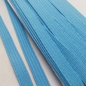 Yassı Lastik İplik 10 mm Açık Mavi Renk - Görsel 2