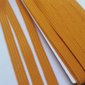 Yassı Lastik İplik 10 mm Turuncu Renk - Görsel 1