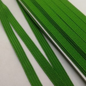 Yassı Lastik İplik 10 mm Yeşil Renk - Görsel 2