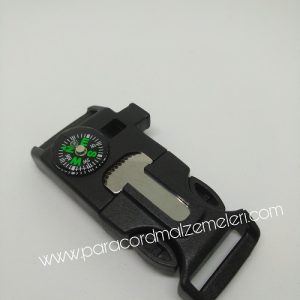 Ateş Başlatıcı Pusula ve Düdük Özellikli Klips - Görsel 7