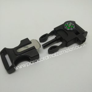 Ateş Başlatıcı Pusula ve Düdük Özellikli Klips - Görsel 4