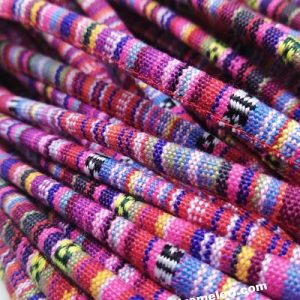 Bileklik ve Boyun Askı Kordon İpi Ebruli Renk Düz Şerit - Görsel 4