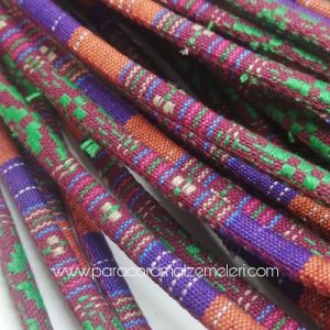 Bileklik ve Boyun Askı Kordon İpi Ekru Model B - Görsel 1