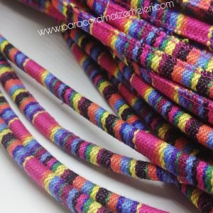 Bileklik ve Boyun Askı Kordon İpi Ekru Model D - Görsel 2