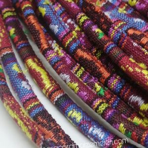 Bileklik ve Boyun Askı Kordon İpi Ekru Model G - Görsel 2