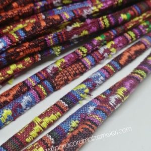 Bileklik ve Boyun Askı Kordon İpi Ekru Model G - Görsel 1