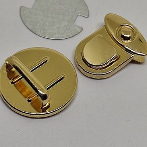 Çanta Aksesuar Kilit Yuvarlak Model Gold Renk - Görsel 2