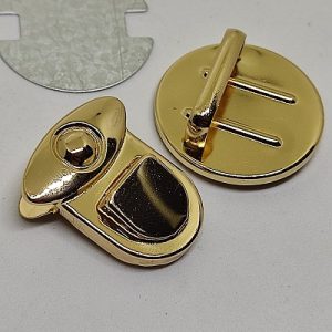 Çanta Aksesuar Kilit Yuvarlak Model Gold Renk - Görsel 5