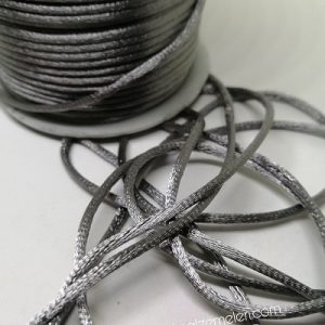Floş ip ( Sıçan Kuyruğu ) 2 mm Koyu Gri Renk - Görsel 1