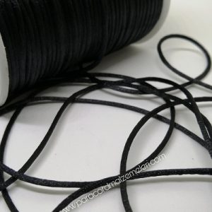 Floş ip ( Sıçan Kuyruğu )  2 mm Siyah Renk - Görsel 2