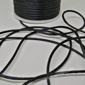 Floş ip ( Sıçan Kuyruğu )  2 mm Siyah Renk - Görsel 1