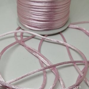 Floş ip ( Sıçan Kuyruğu )  2 mm Uçuk Pembe Renk - Görsel 2