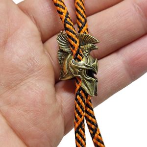 Paracord Aksesuar Spartan Helmet Kask Kartal Bronz Renk Model A - Görsel 1