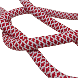 Paracord İp 10 mm Kristal Desen Kırmızı Renk - Görsel 3