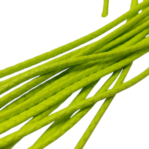 Paracord Bileklik İpi Burgulu Mumlu İp 3 mm Benetton Yeşil Renk - Görsel 1