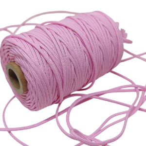 1,5 mm Paracord Bileklik İpi Açık Pembe - Görsel 1