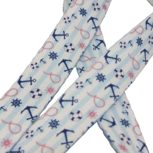 20 mm Polyester Baskılı Kolon Marina Desen  - Görsel 3