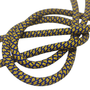 5 mm Paracord ip Kristal Desen Sarı Lacivert Renk - Görsel 1