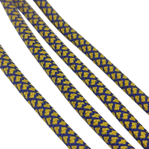 5 mm Paracord ip Kristal Desen Sarı Lacivert Renk - Görsel 3