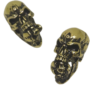Paracord Aksesuar Boncuk Double Skull - Görsel 2